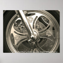 "Steel Wheel" Poster
