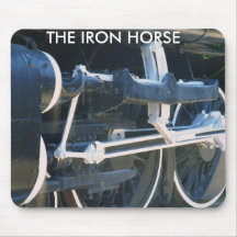 STEEL WHEELS # 2, THE IRON HORSE MOUSEPAD