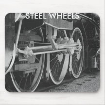 STEEL WHEELS MOUSE PADS