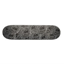 Steel Wire Wool Skateboard