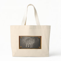 Steel Wool Tote Bags
