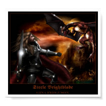 Steele Brightblade posters by Gina_Ferguson Steele Brightblade posters