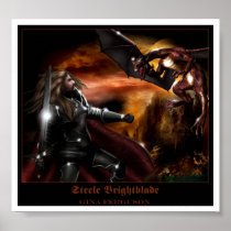 Steele Brightblade Poster