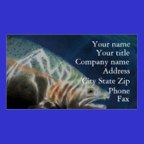 Steelhead Trout Business Card business cards