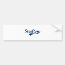 Steelton Pennsylvania Classic Design Bumper Stickers