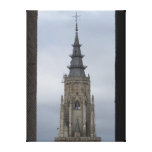 Steeple of Cathedral of Toledo Canvas Prints