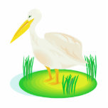 Steeple Stork Cut Out