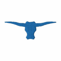 Steer Head Silhouette Embroidered Hoody
