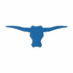 Steer Head Silhouette embroidered shirts