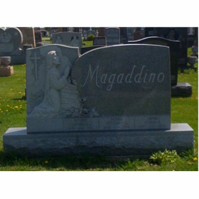 Stefano Magaddino monument Acrylic Cut Outs by themobtours
