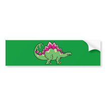 Stegasaurus Bumper Stickers