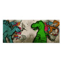 Steggie and Rex posters