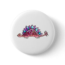 Stegosaurus Pinback Button