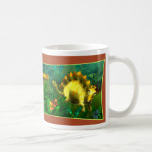 Stegosaurus Dinosaur Coffee Mug