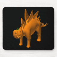 Stegosaurus halloweenis mousepad