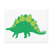 Stegosaurus postcards