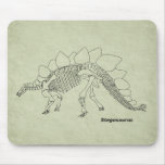 Stegosaurus Skeleton Mousepad