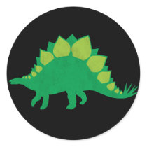 Stegosaurus stickers by jamierushad Stegosaurus stickers