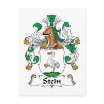 Stein Family Crest postcards