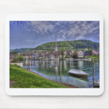 Stein on the River Rhine Mousepad