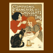 Steinlen - Cats: Compagnie Francaise des Chocolats posters