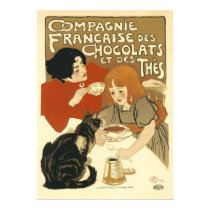 Steinlen - Cats: Compagnie Francaise des Chocolats posters