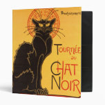 Steinlen: Chat Noir 3 Ring Binder