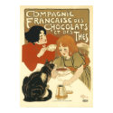 Steinlen - Compagnie Francaise des Chocolats posters by VintageCabaret Steinlen - Compagnie Francaise des Chocolats posters