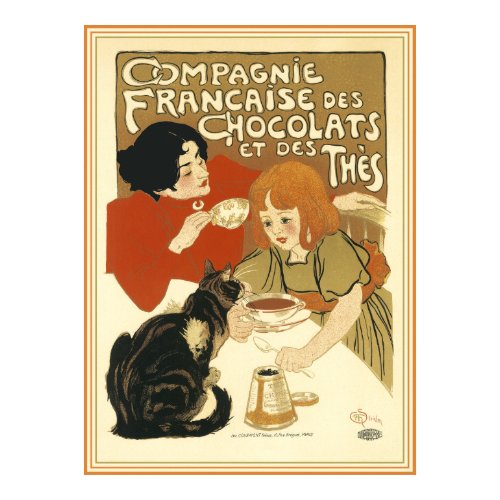 Steinlen - Compagnie Francaise des Chocolats print