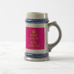 [Campervan] keep calm and kiss chelsie  Steins Coffee Mugs