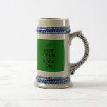 [Electric guitar] keep calm and rock on  Steins Coffee Mugs
