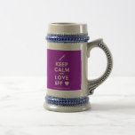 [Skateboard] keep calm and love bff [Love heart]  Steins Coffee Mugs