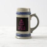 [Crown] keep calm cuz ozzy is my man  Steins Coffee Mugs