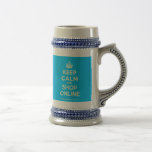 [Crown] keep calm and shop online  Steins Coffee Mugs