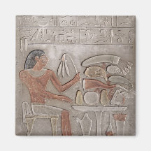 Stela depicting the deceased refrigerator magnets