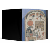Stela of the harpist Djedkhonsuiuefankh Vinyl Binder
