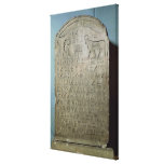Stela que conmemora el entierro de los Apis Lona Envuelta Para Galerías