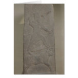 Stele depicting the storm-god Adad Card