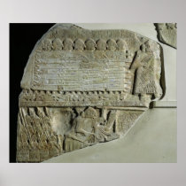 Stele of the Vultures Print