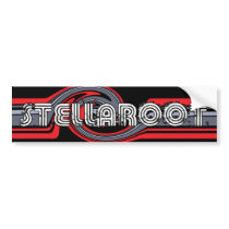 Stella Black Wave Killed Bumper Sticker
