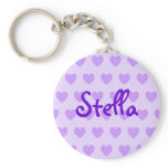 Stella in Purple Key Chains