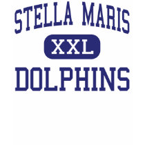 Stella Maris - Dolphins - High - Rockaway Park t-shirts by customteamsportswear Stella Maris - Dolphins - High - Rockaway Park t-shirts