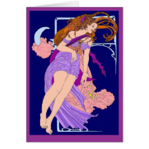 Stella Selene Greeting Card