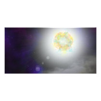 Stellar Acceleration Custom Photo Card
