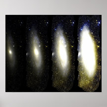 Stellar Discs of Andromeda Print