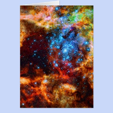 Stellar Group, Tarantula Nebula outer space image Cards