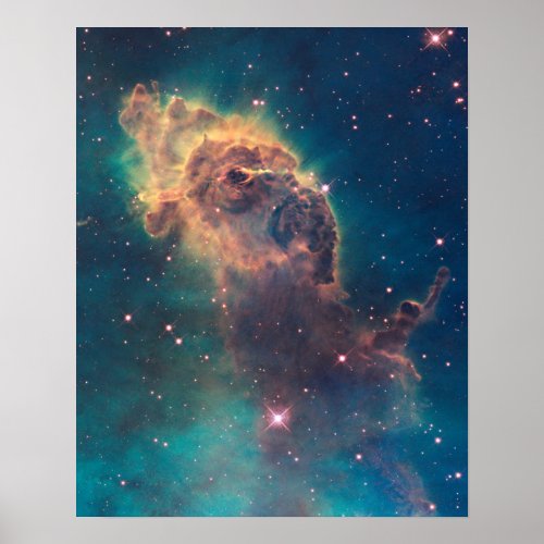 Stellar Jet in Carina Nebula Print print