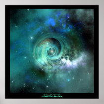 heart, science fiction, space art, sun, star, flares, moon, earth, scifi, light, dimension, solar, world, nebula, orbit, space, speed, escape, plasma, clouds, galaxy, system, comet, asteroid, planet, cosmos, endless, science, stellar, portal, universe, astronomy, astrology, celestial, background, planetarium, illustration, expanse, rings, planetary, Poster with custom graphic design