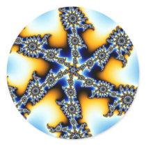 Stellar Snowflake Stickers