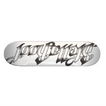 StellaRoot Argel Shade White Skate Board Decks